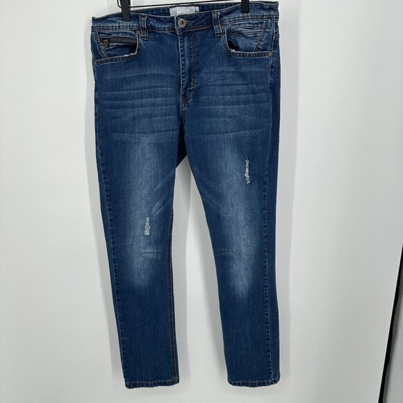Paper Denim & Cloth Denim Blue Skinny Jeans size 36 x 32 - Picture 1 of 9